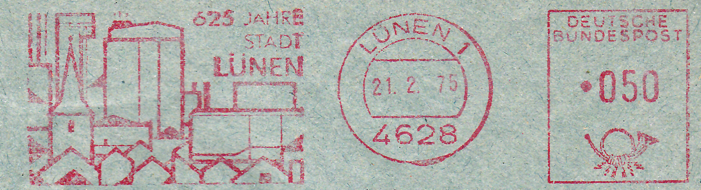 Maschinenwerbestempel Glückwunschtelegramme